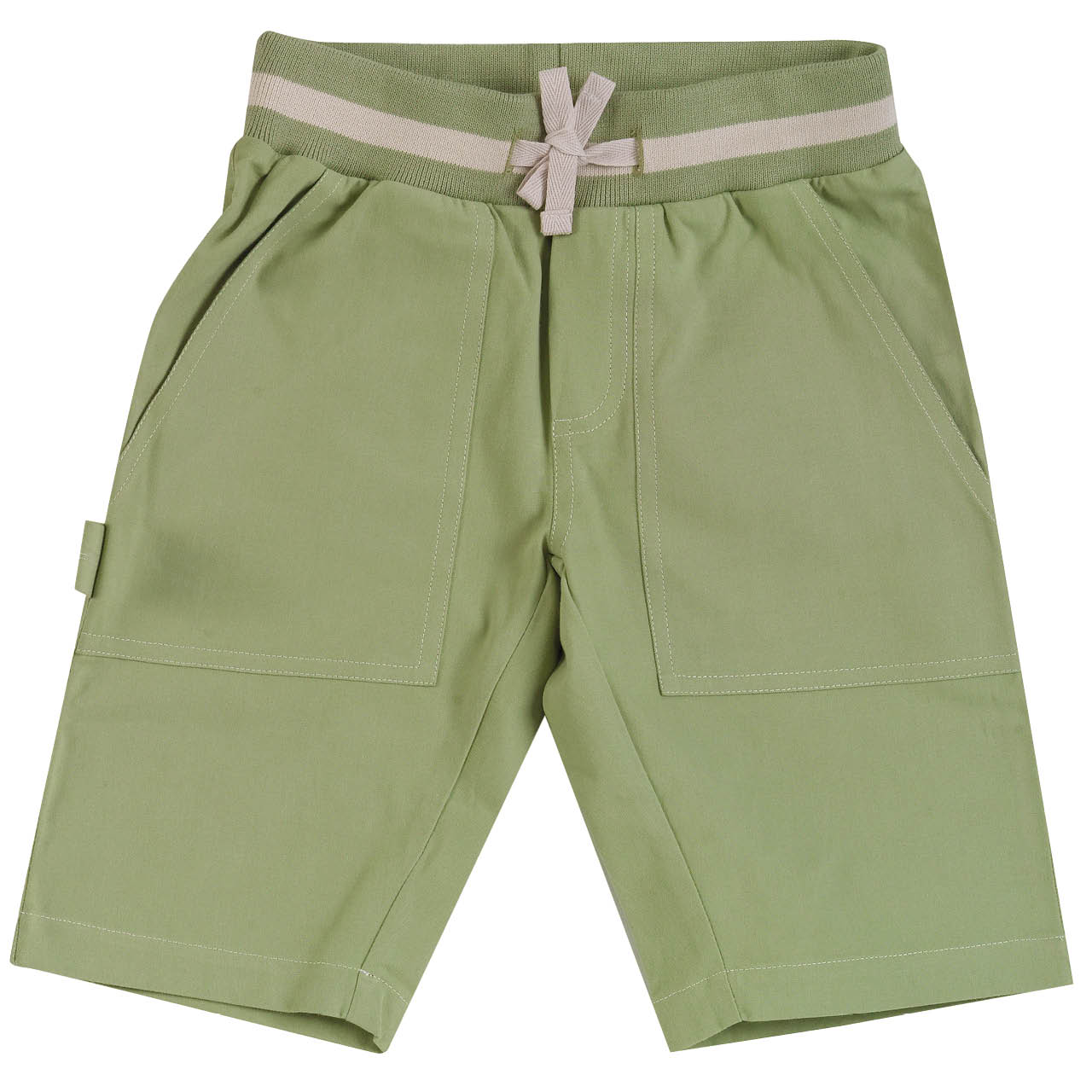 Leichte, robuste Twill Shorts grün