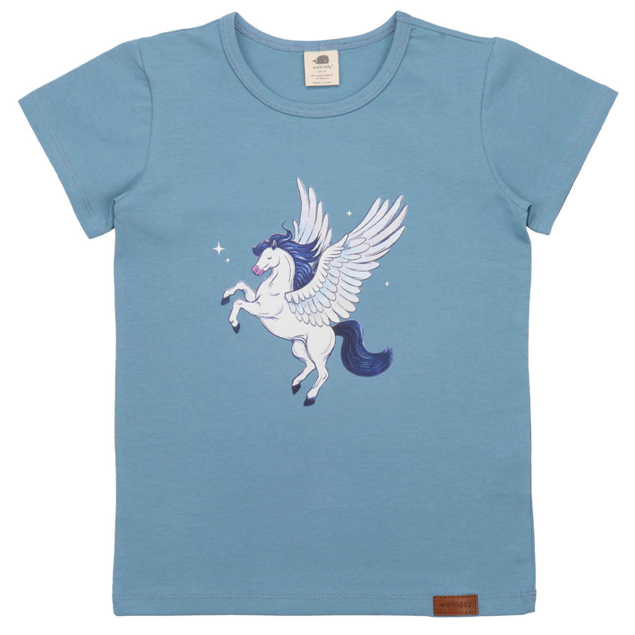 Pegasus Shirt kurzarm hellblau
