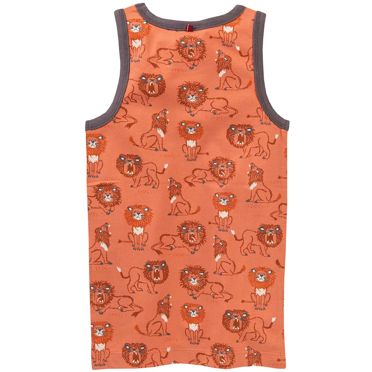 Kinder Unterhemd Löwe orange