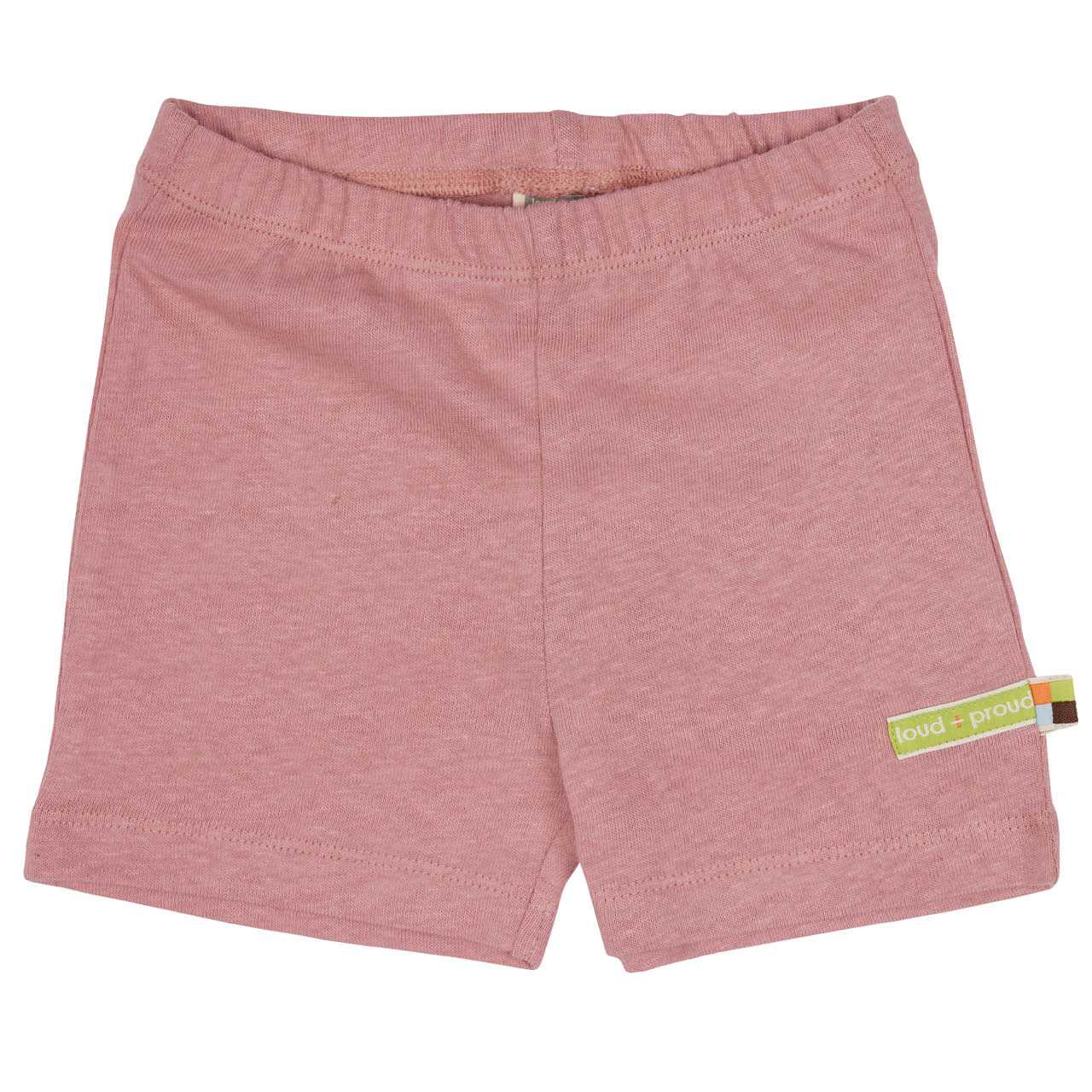 Leichte Leinen Shorts rosa