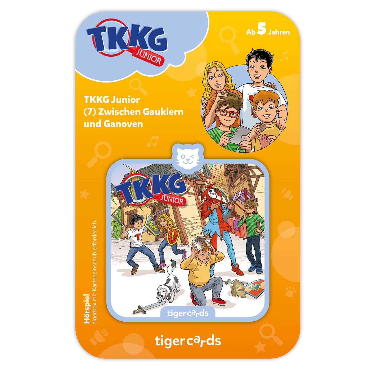 TKKG - Zwischen Gauklern und Ganoven als Tigercard