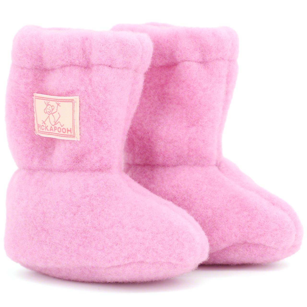Woll Stiefel Baby rosa