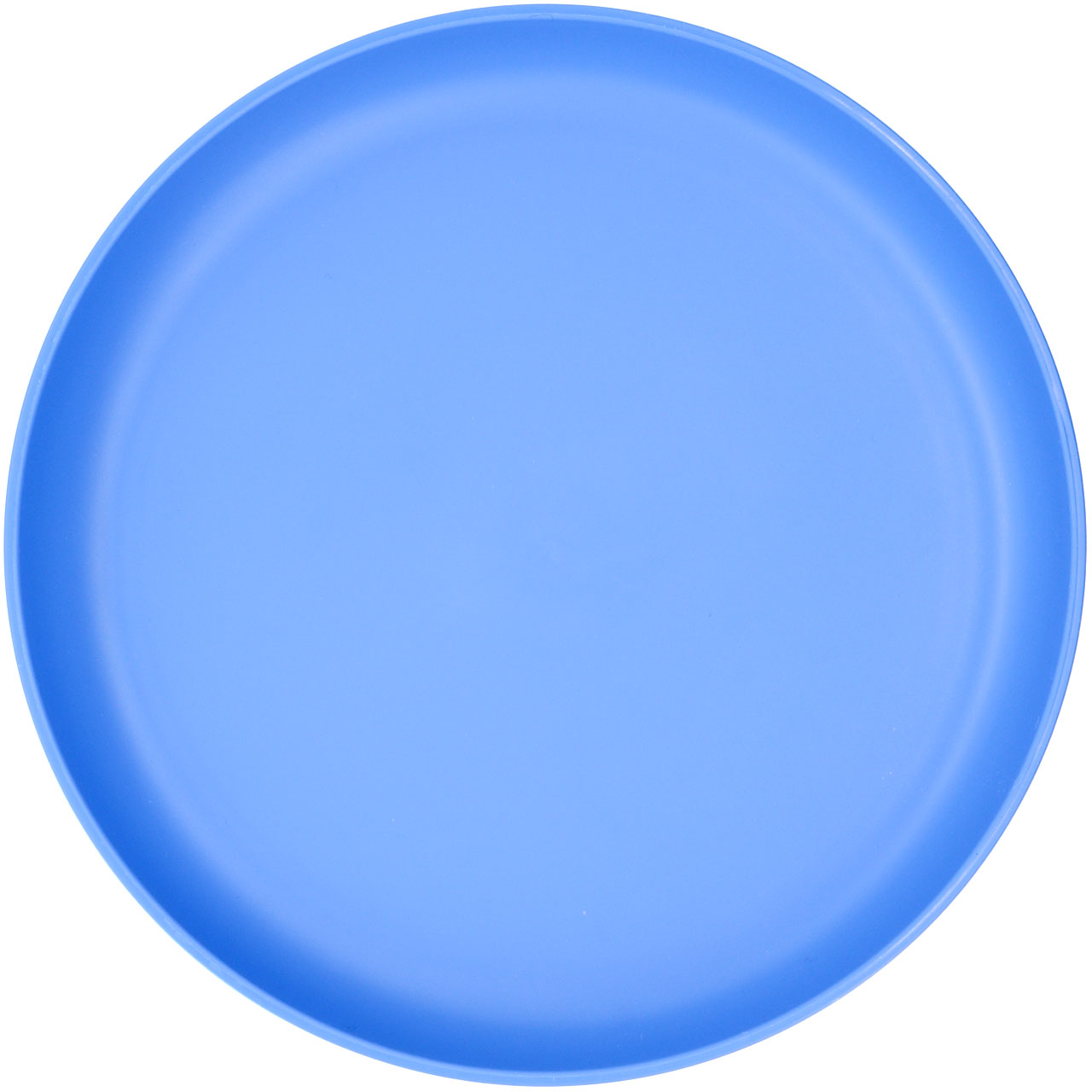 Teller melanienfrei bruchsicher blau  - 2,4 x 18 cm