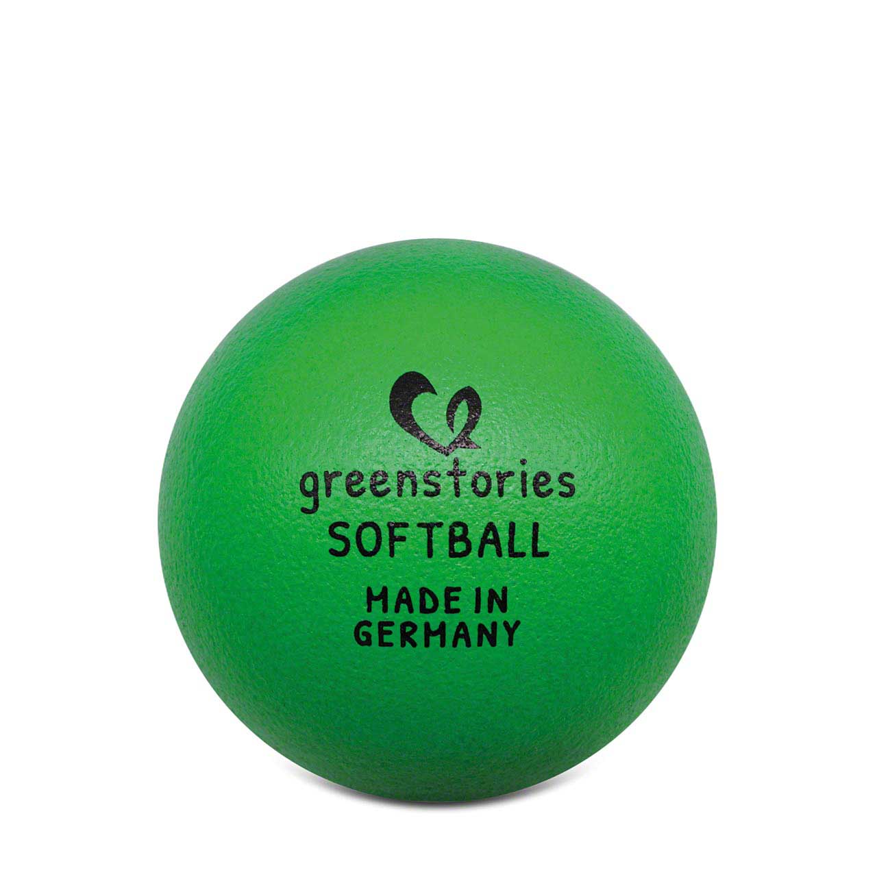 Softball 16 cm grün für Kleinkinder oder Handballer