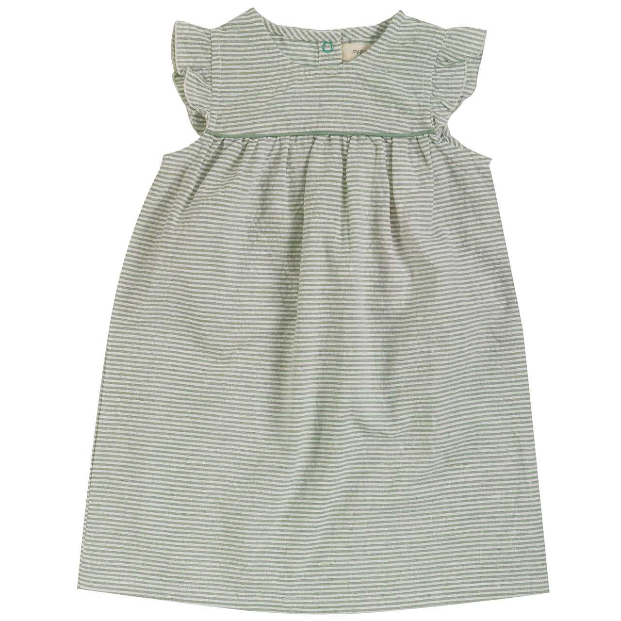 Sommer Kleid ohne Arm grün