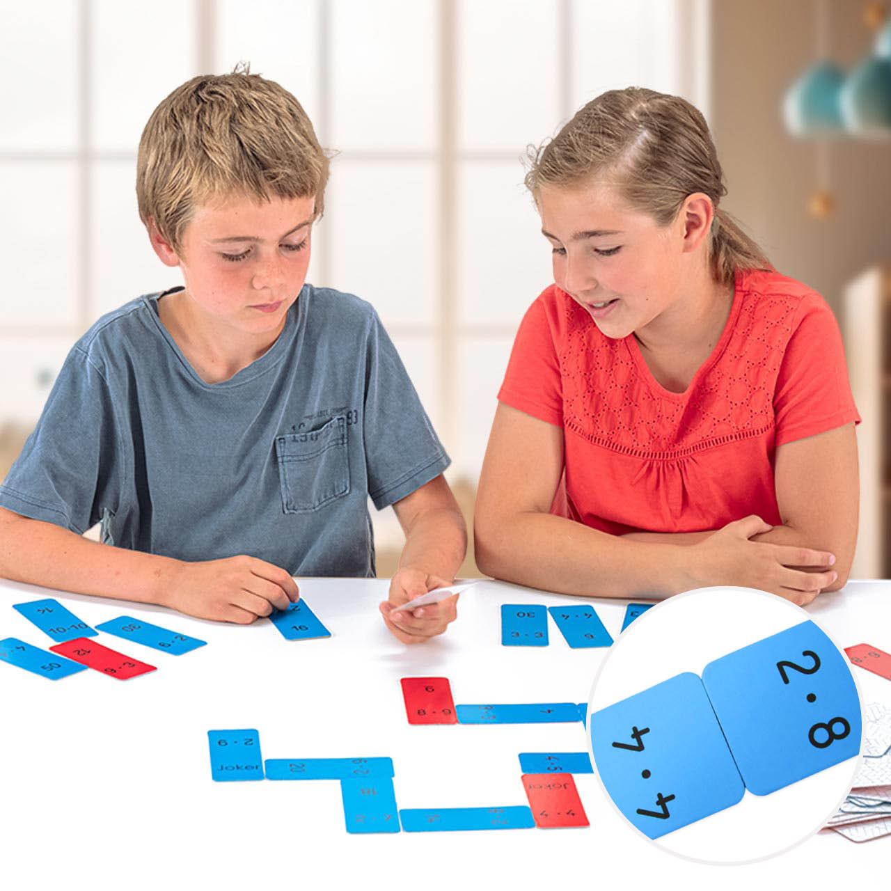 Domino Lernspiel Multiplizieren, Grundschule