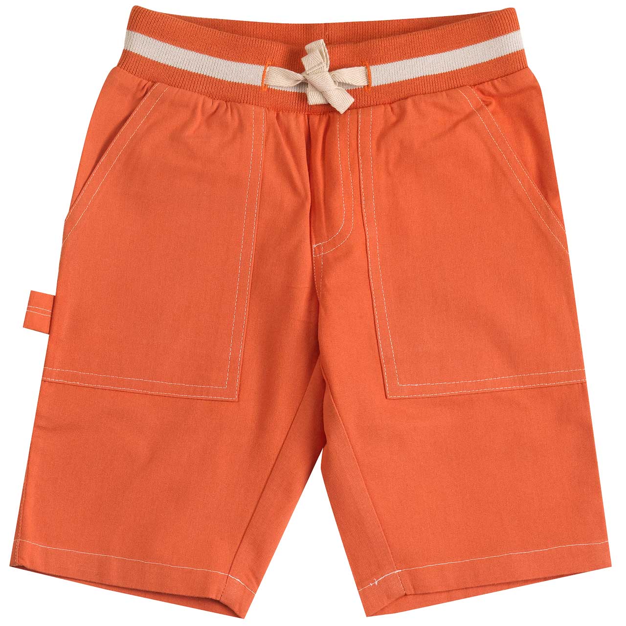 Robuste Twill Shorts orange