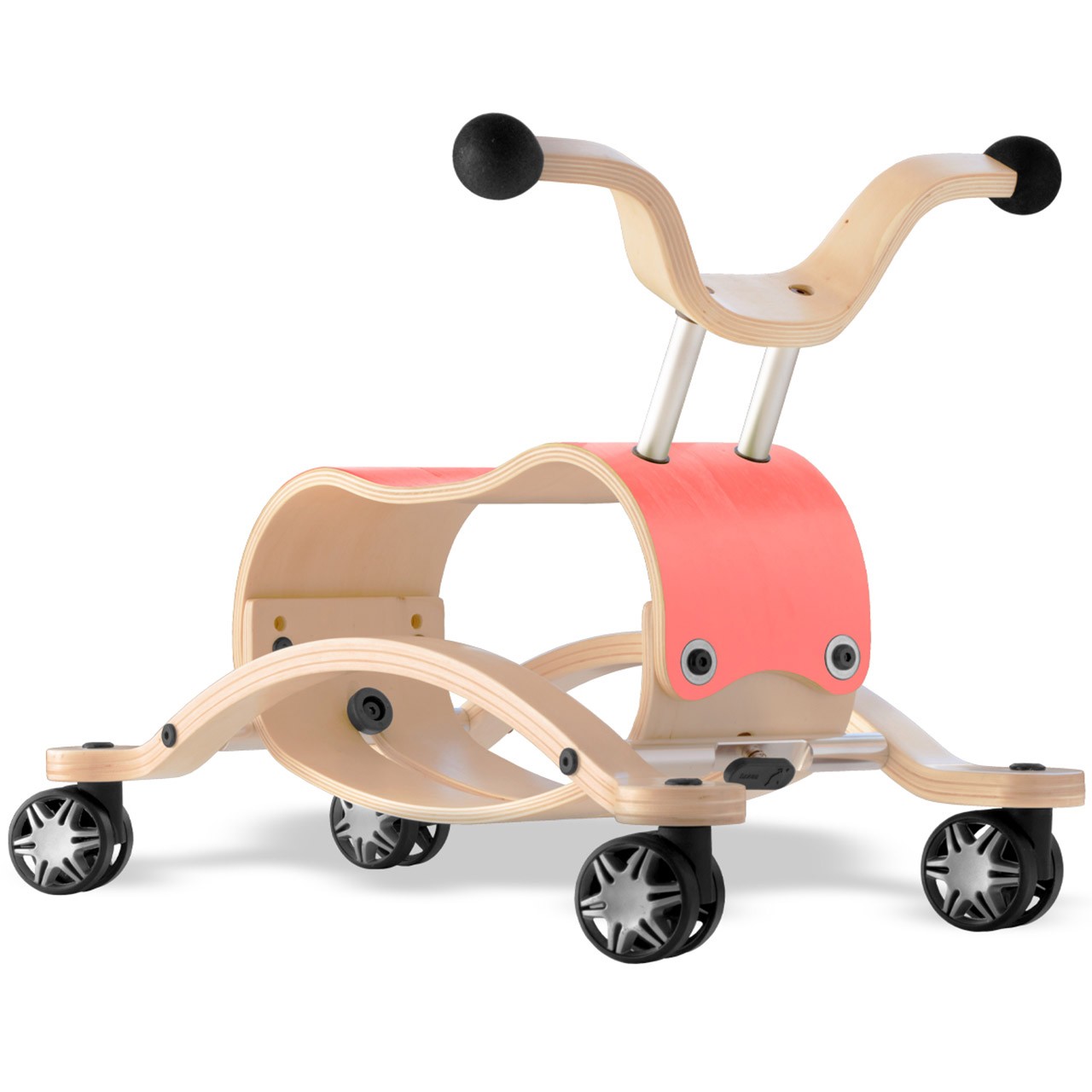 2in1 Schaukel und Rutschfahrzeug Mini-Flip Racer pink