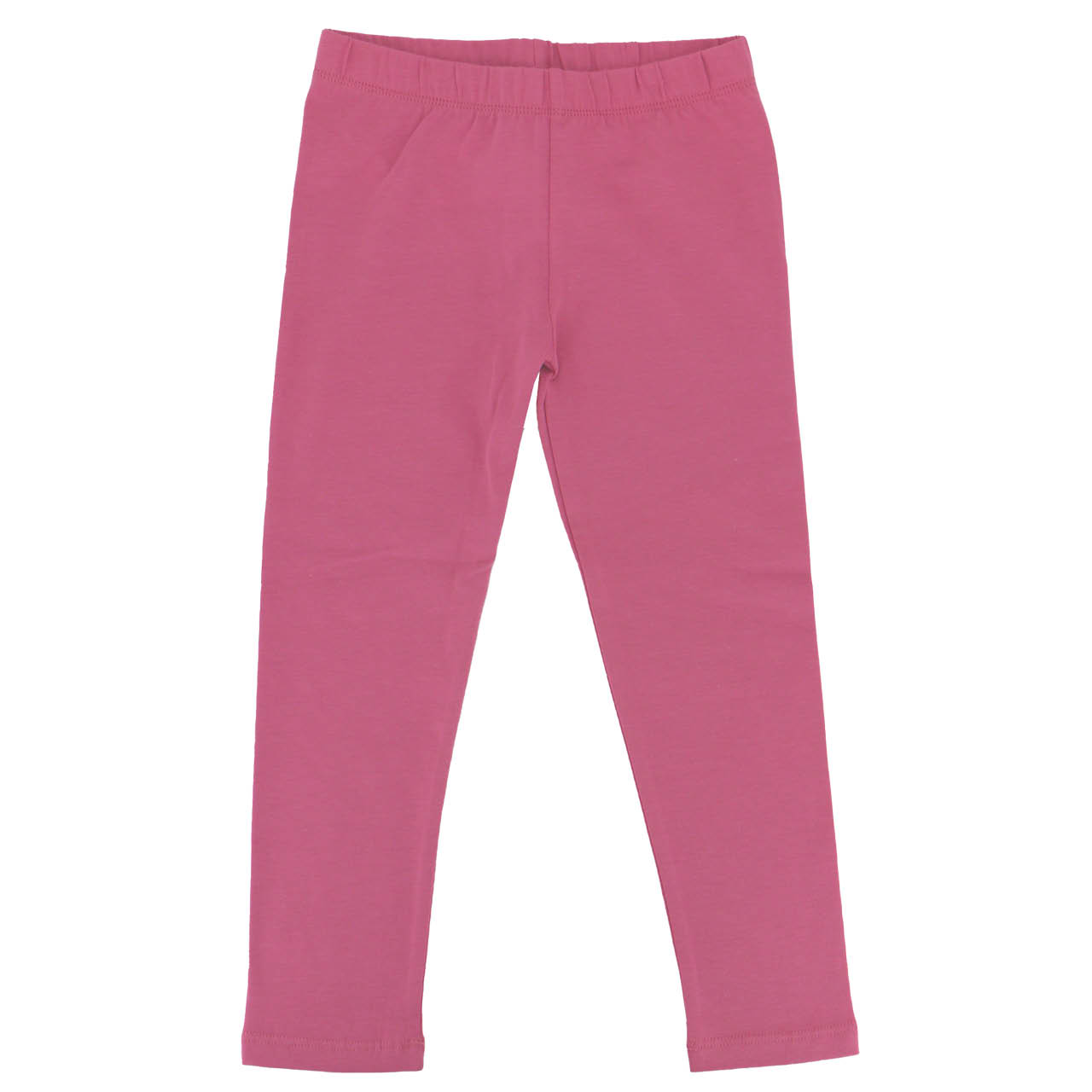 Elastische Uni Basic Leggings pink