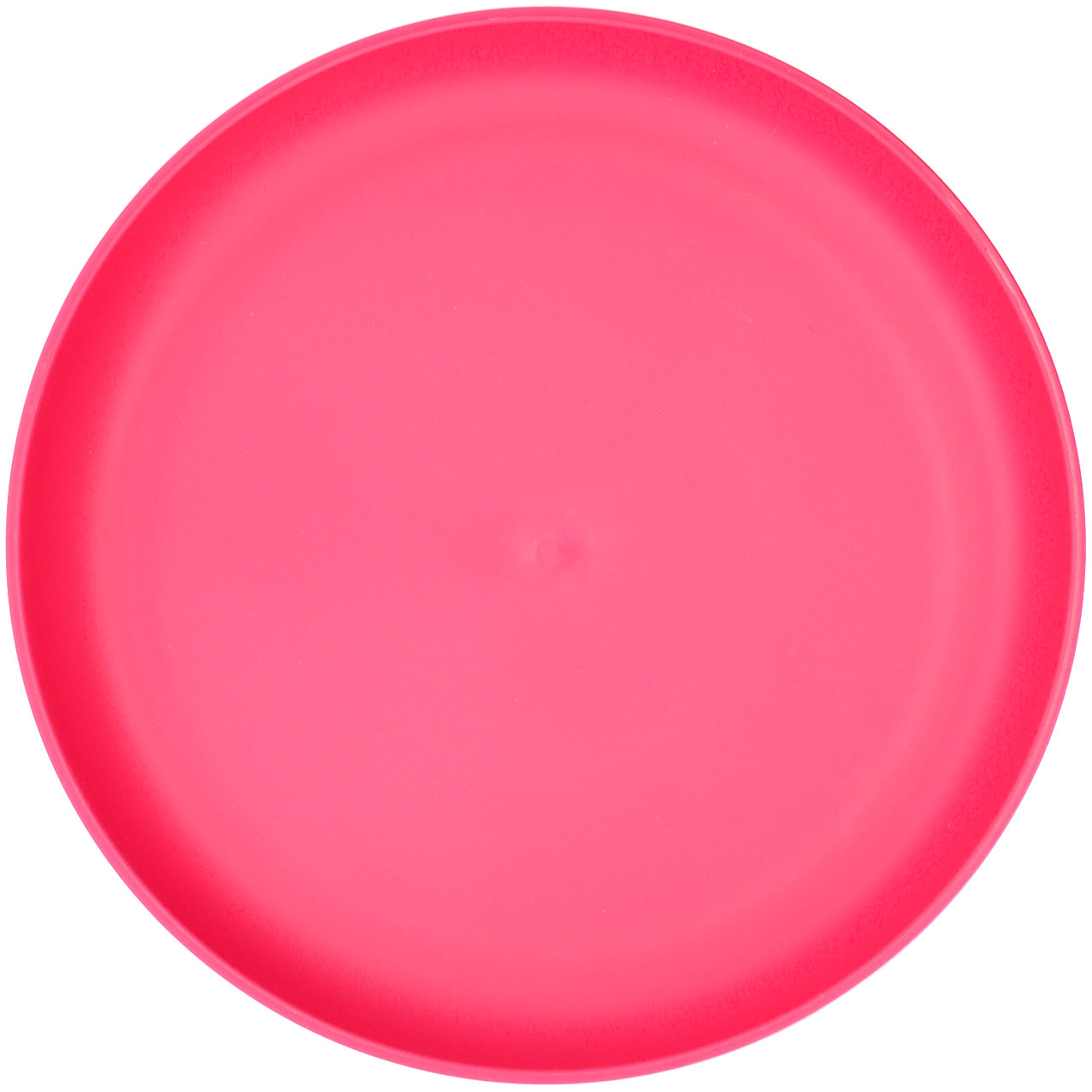 Teller melanienfrei & bruchsicher pink  - 2,4 x 18 cm