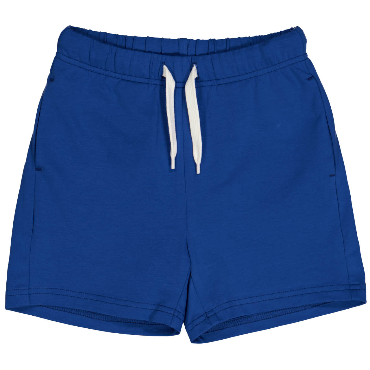 Weite Jersey Shorts uni blau