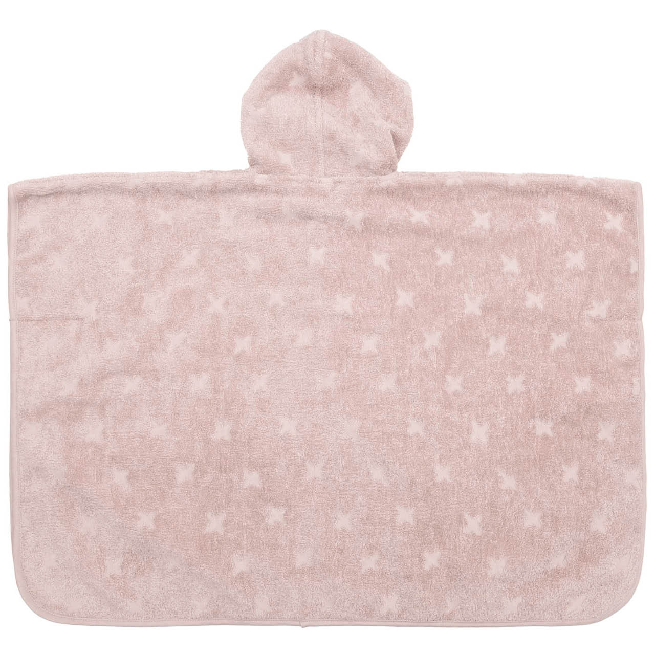 Frottee Badeponcho rose