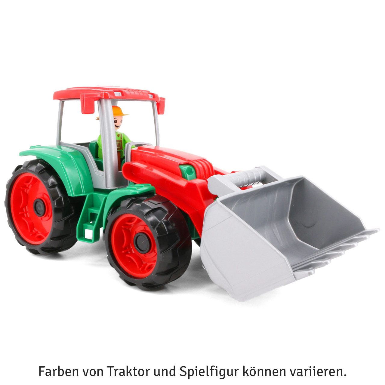 Grüner Traktor - Führerhaus zum Öffnen & Bespielen