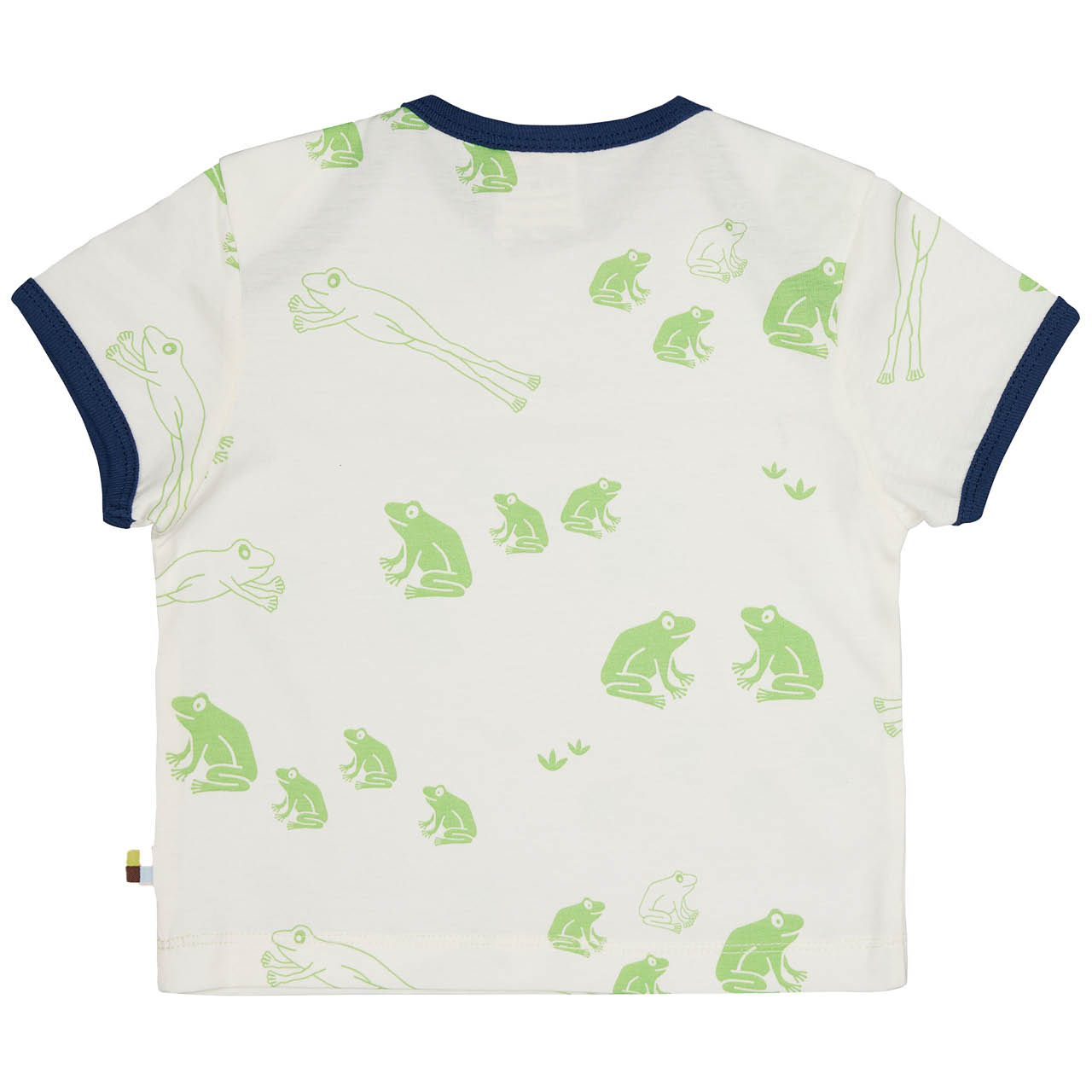 Kurzarm Shirt Frosch hellgrün