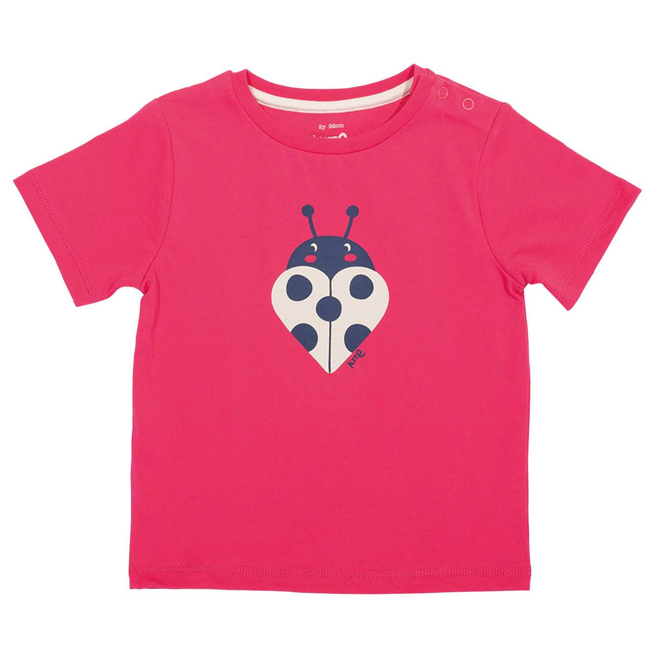 Marienkäfer T-Shirt pink
