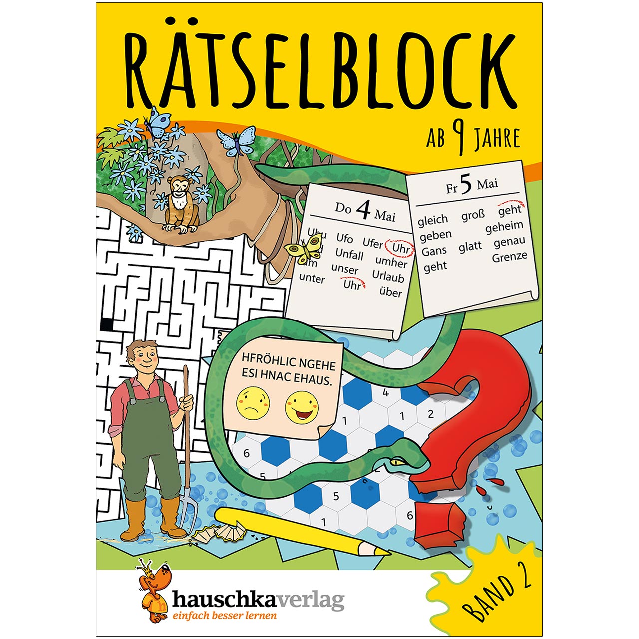 Rätselblock – Rätselspaß für Kinder ab 9 Jahre Bd 2