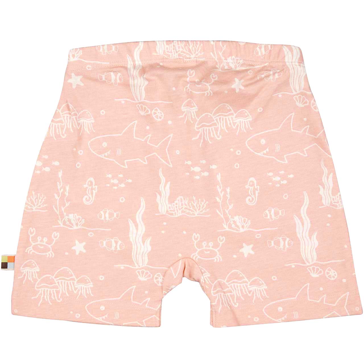 leichte Meereswelt Shorts rosa