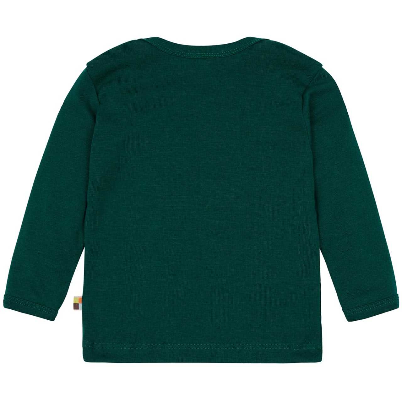 Feinripp Shirt weich und elastisch 100% Baumwolle dunkelgrün