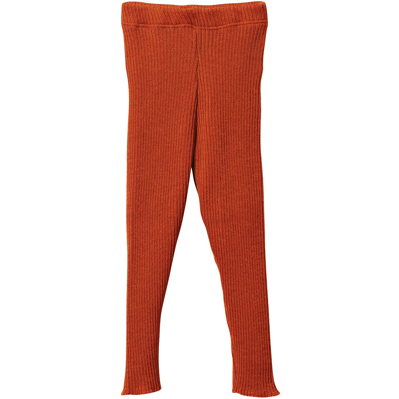 Woll Leggings orange warm und mitwachsend