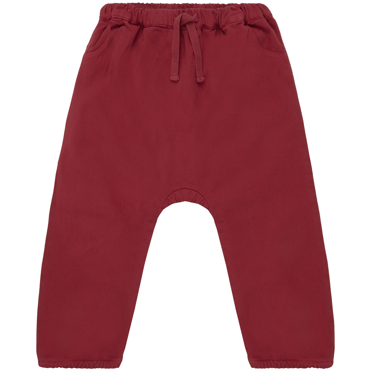 Robuste Baby Twillhose in rot