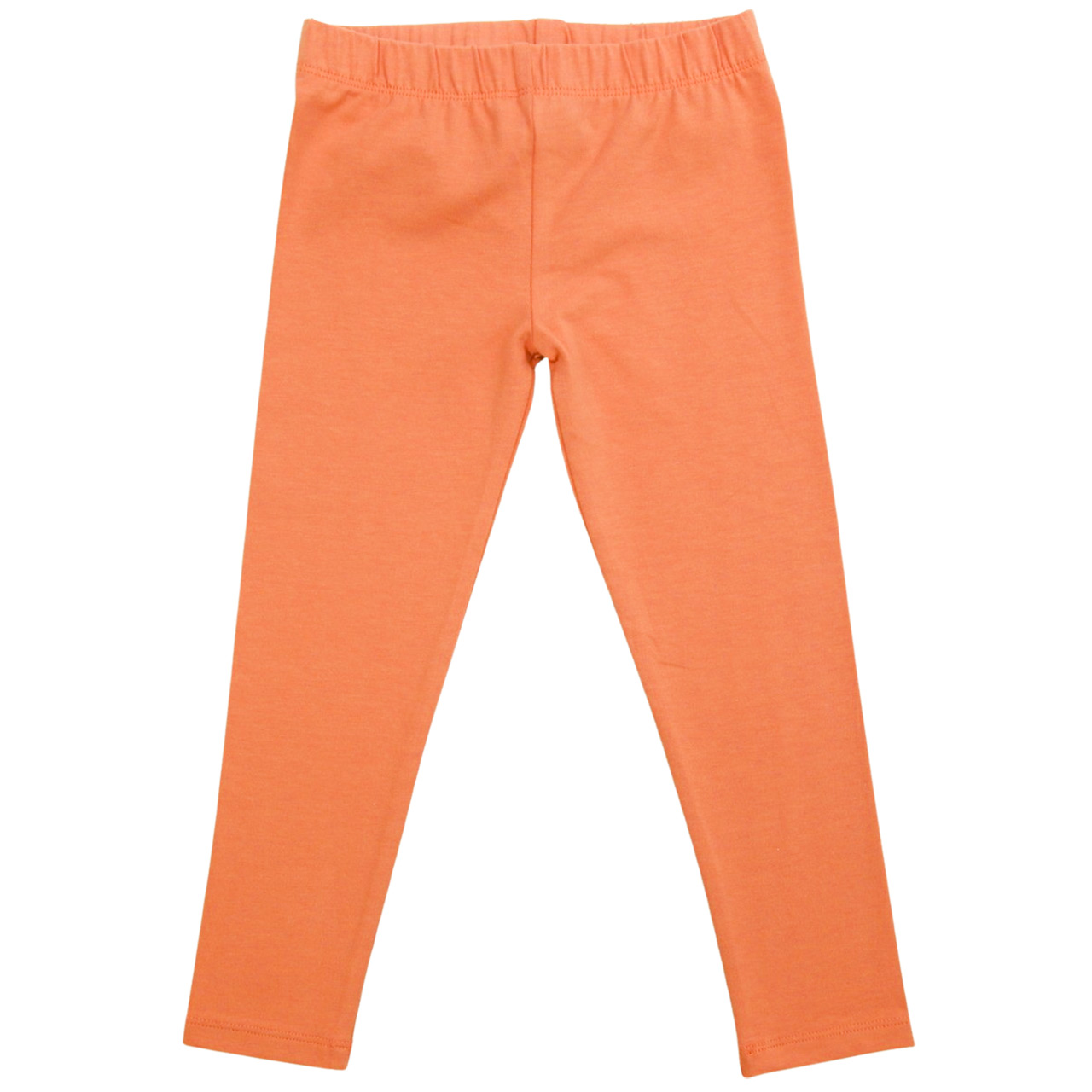 Elastische Uni Basic Leggings orange