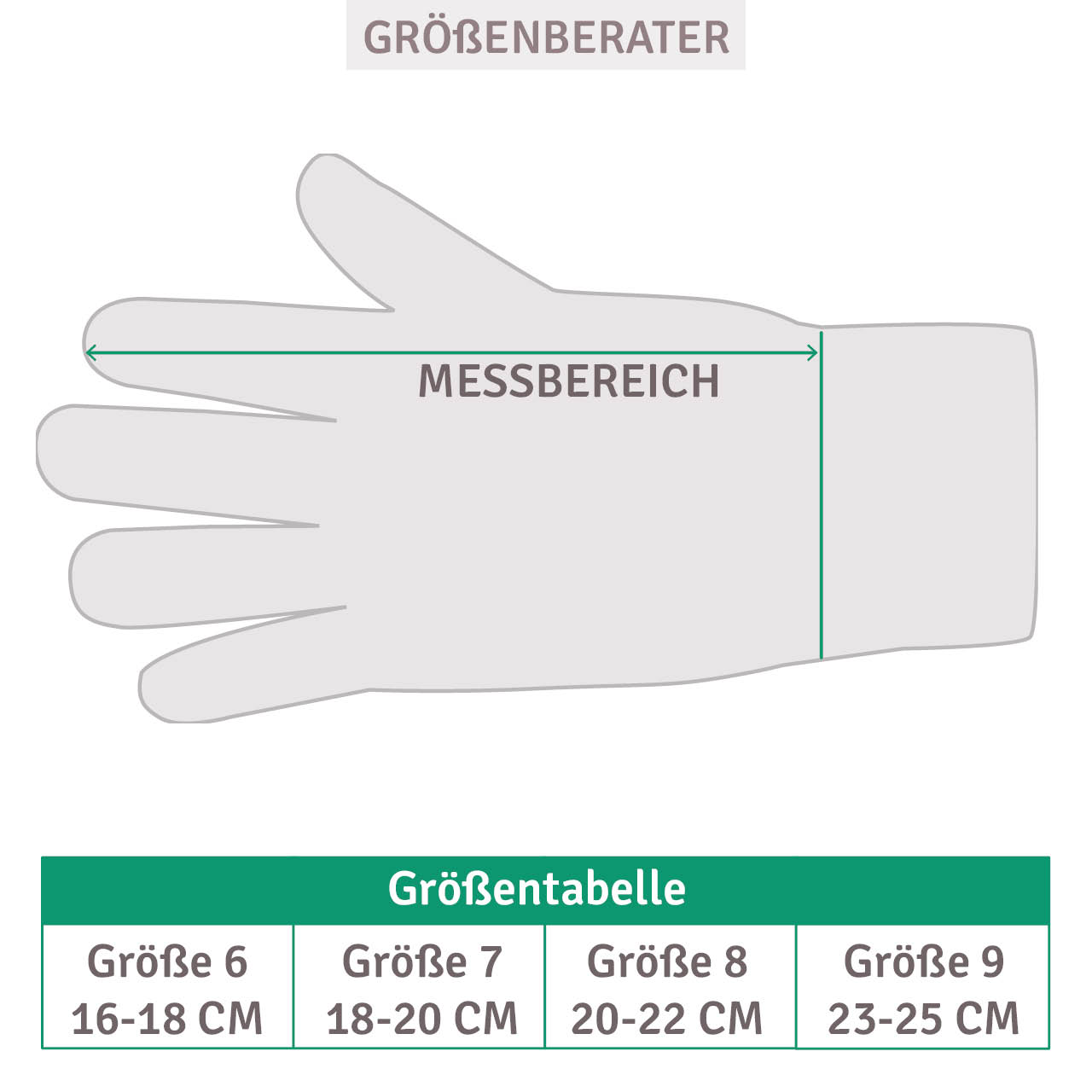 Erwachsenen Halbfinger Handschuhe grau-melange