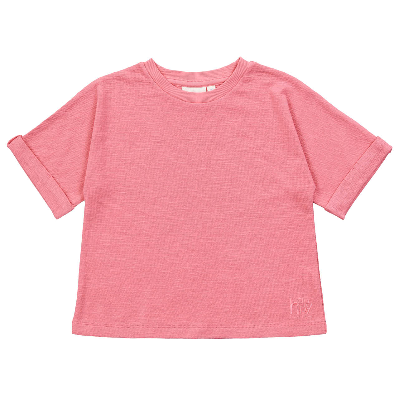 Shirt kurzarm Sommer-Sweat rosa