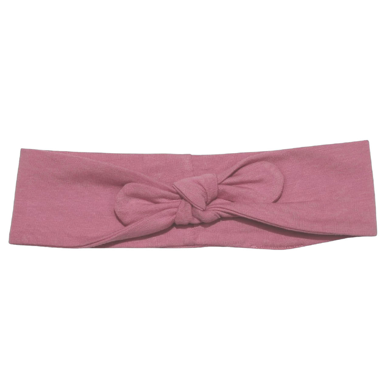 Elastisches Haarband Jersey pastell rosa