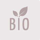 Bio Icon auf grauem Hintergrund