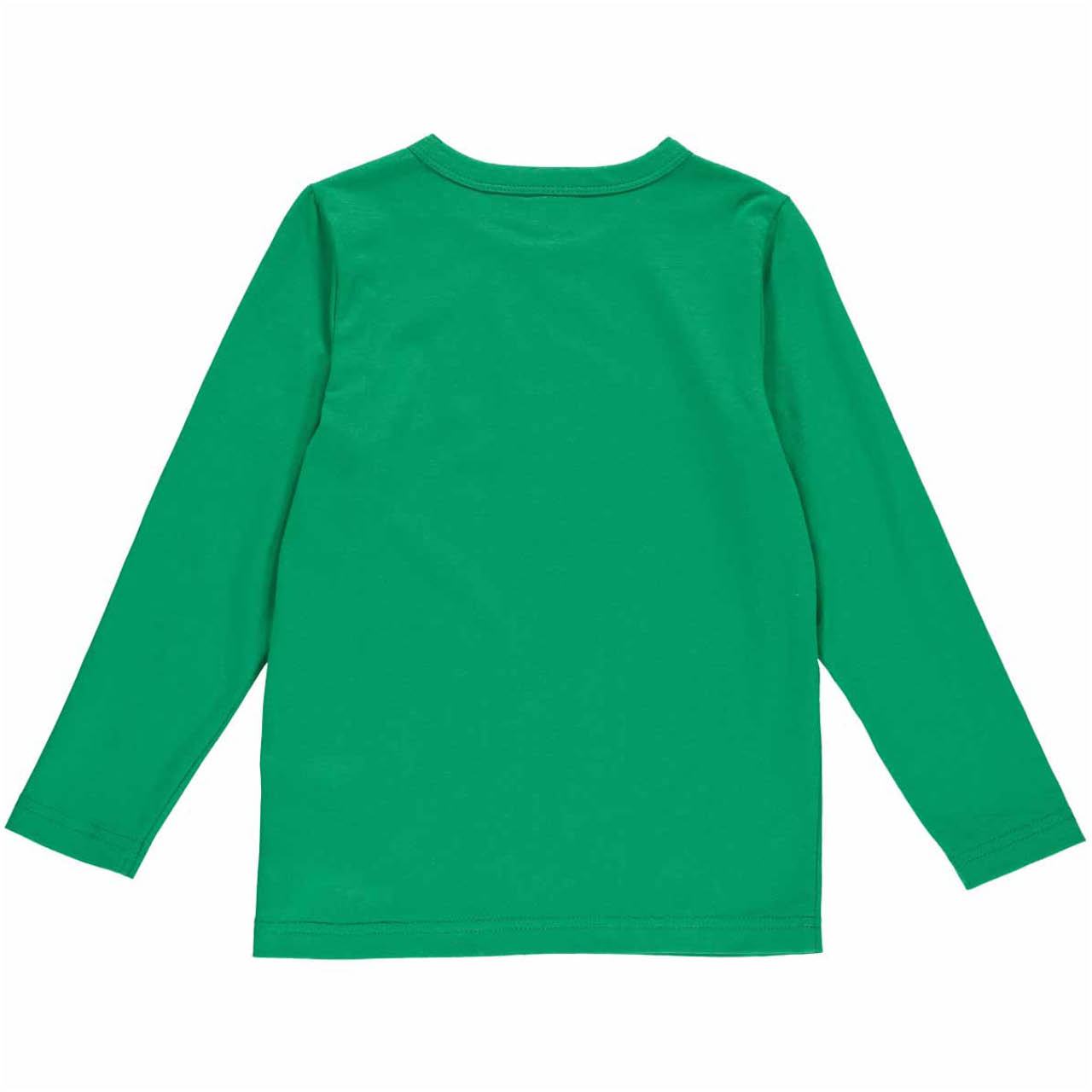 Dehnbares Basic Langarmshirt sattes grün