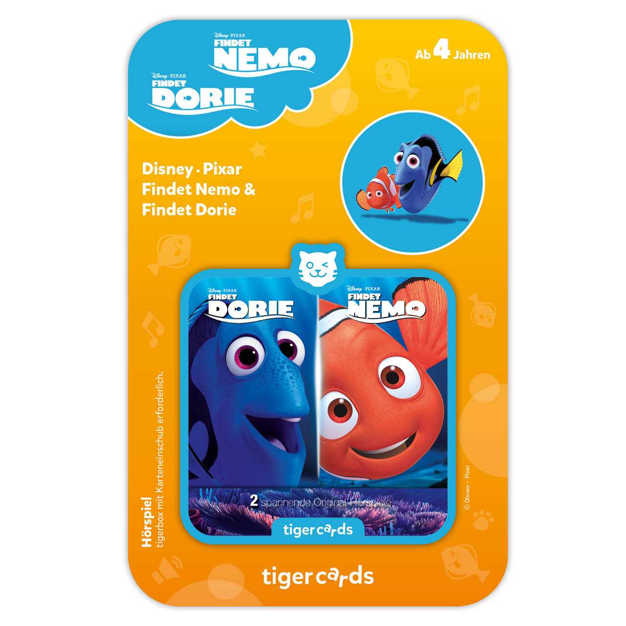 Findet Nemo & Findet Dorie als Tigercard