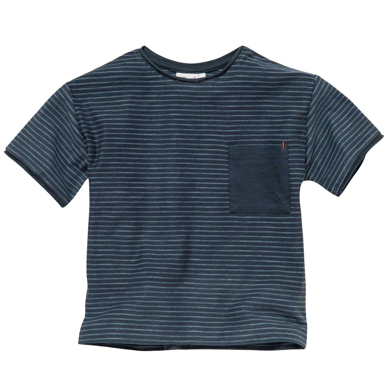 Leichtes Ringel T-Shirt dunkelblau geringelt
