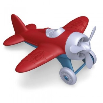 robustes Flugzeug für Wasser- & Sandspiele rot