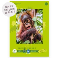 Staufen Green Zeichenblock Edition Dürer – DIN A3, 18 Blatt