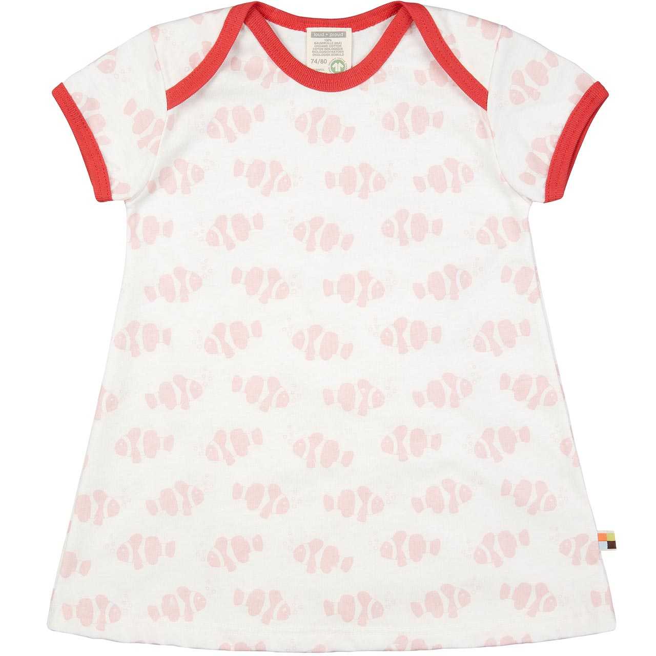Baby Kleid Kleidchen Hase Erdbeere 100% Baumwolle Bio-Baumwolle 