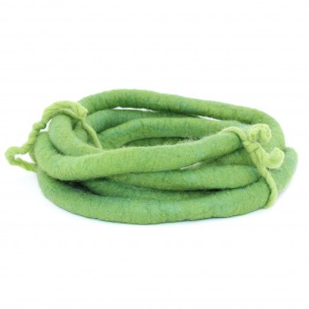 Filzband 1,5 cm dick, 3 m lang - grasgrün