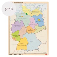 Schichtenpuzzle Deutschland ab 5 Jahre