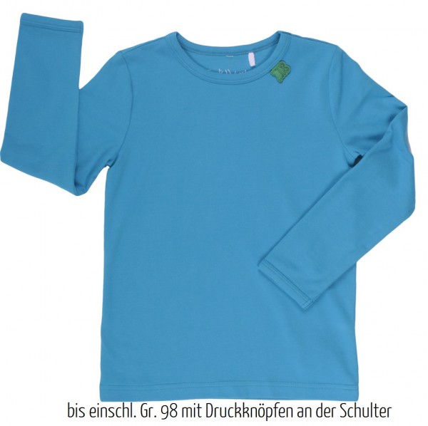 Anpassungsfähiges Shirt oder als Unterhemd - blau