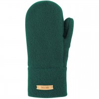 Warme Kinder Handschuhe Wolle grün