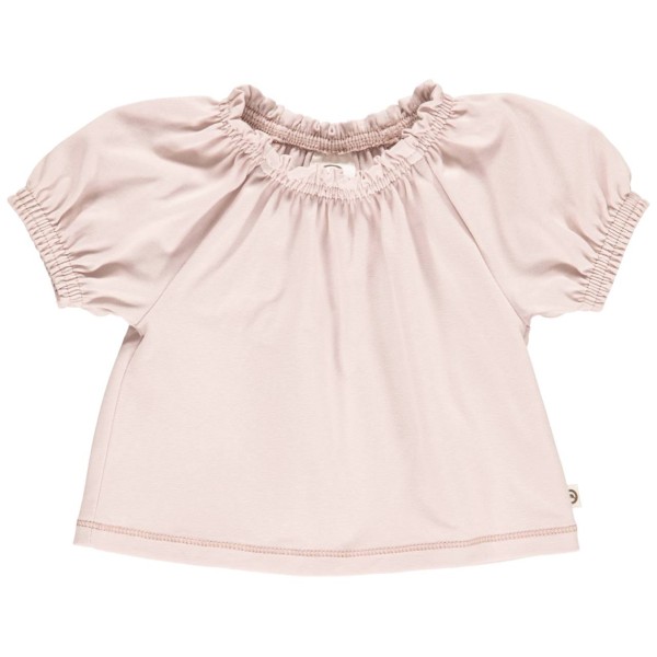 Baby T-Shirt Puffärmelchen komplett elastisch rose