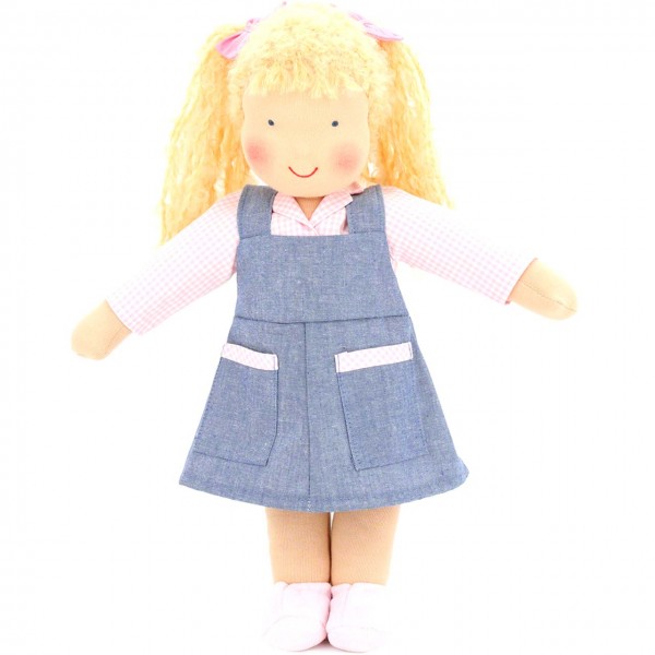 Bio Puppe zum Ankleiden 38 cm - Hannah