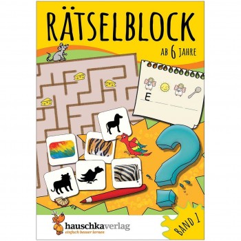 Rätselblock – Rätselspaß für Kinder ab 6 Jahre Bd 1