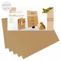 Kraftpapier DIN A5 100 Blatt beige
