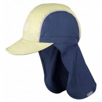 Capi - Schirmmütze mit Nackenschutz für heiße Tage navy grün