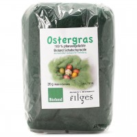 Ostergras pflanzengefärbt & gekämmt 20 g