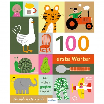 100 erste Wörter – Bilderwörterbuch mit Klappen ab 1 Jahr