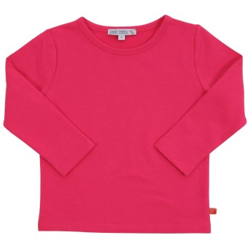 Uni Langarmshirt pink