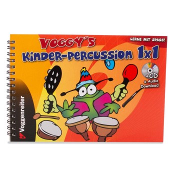 Percussion Musikbuch ab 3 Jahre mit CD