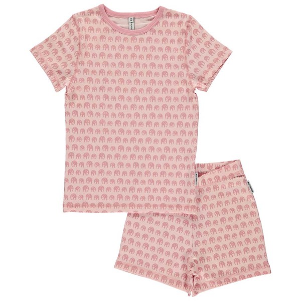 Sommer Schlafanzug rosa Elefanten