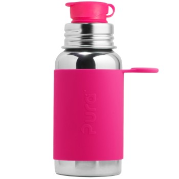 Trinkflasche Sportverschluss 550 ml pink